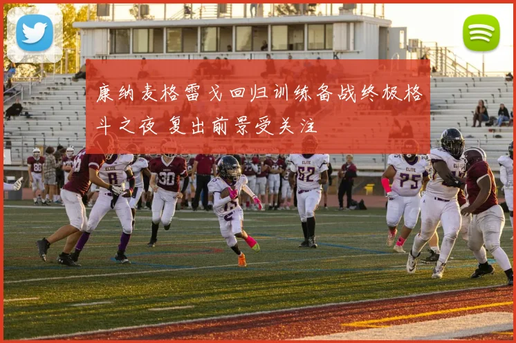 康纳麦格雷戈回归训练备战终极格斗之夜 复出前景受关注